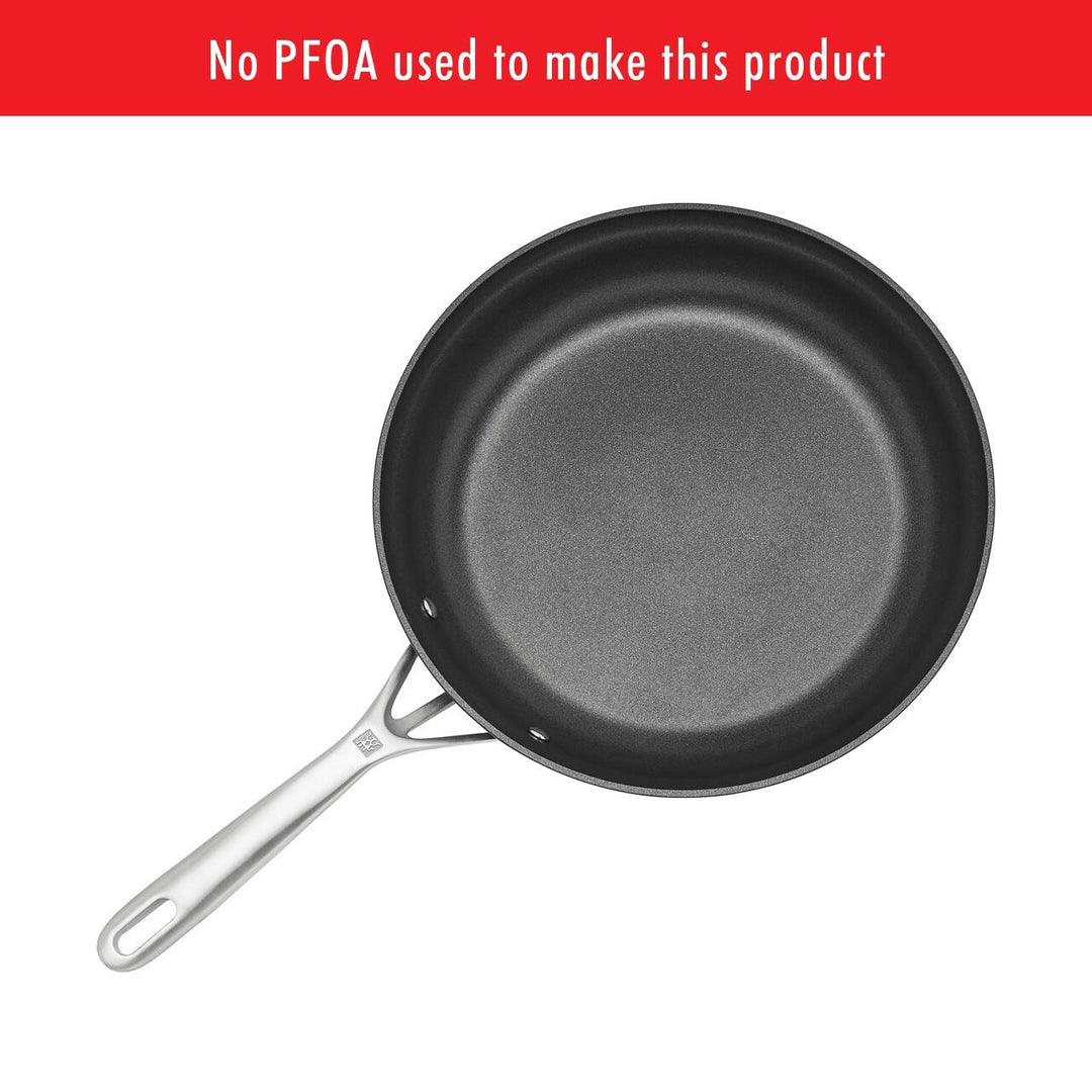 Motion Nonstick Hard-Anodized 10-Piece Cookware Set in Grey, Dutch Oven, Fry Pan, Saucepan - 10-Pc