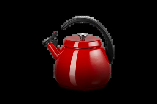 Enamel-On- Steel Cloche Kettle, 2.2 Qt., Sea Salt