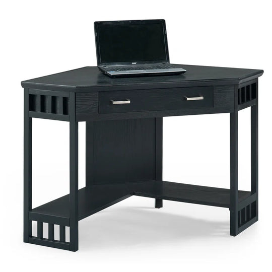 Moorton Corner Computer Desk Made with Solid Wood