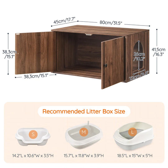 Hidden Litter Box Furniture