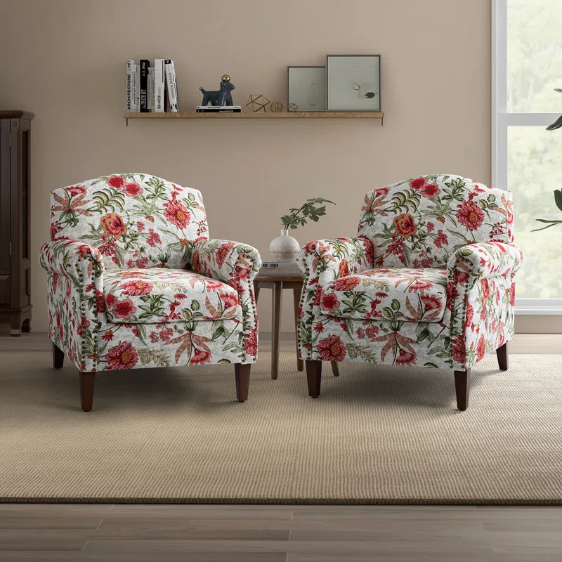Mooresville Armchair with Nailhead Trims