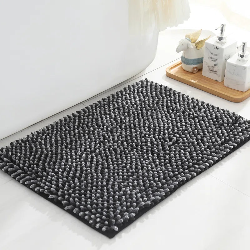 Radhika Chenille Non-Slip Bath Rug