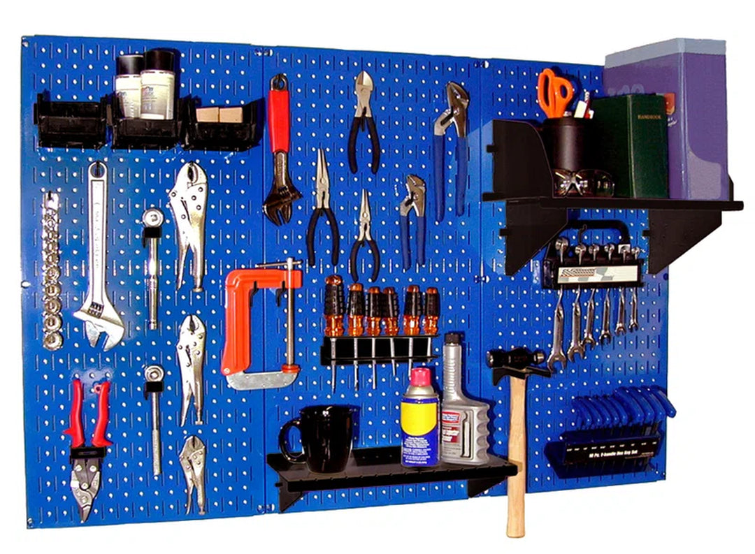 Pegboard Standard Tool Storage 32" H X 48" W Kit
