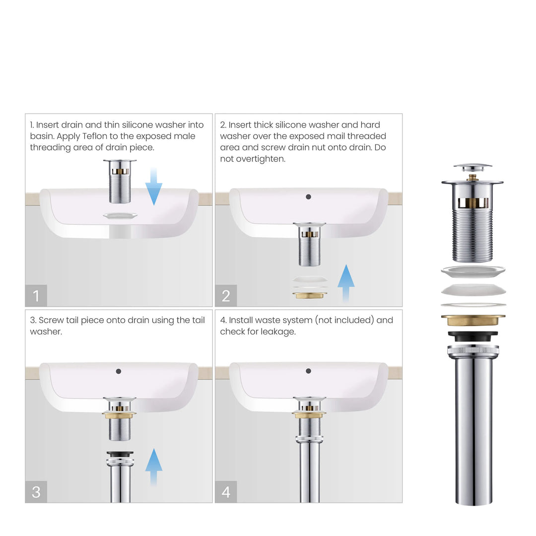 Luxury Single Hole Bathroom Faucet