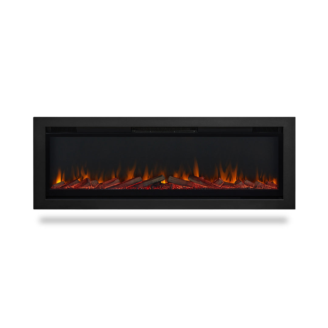 65" Wall Mounted/Recessed Electric Fireplace Insert by