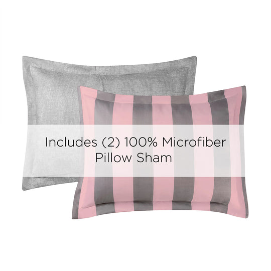 Juicy Reversible Cabana Stripe Bedding Set