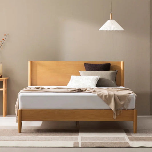 Whitman Low Profile Mid-Century Modern Platform Bed