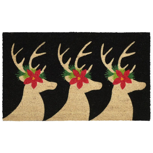 Fluellen Non-Slip Christmas Outdoor Doormat