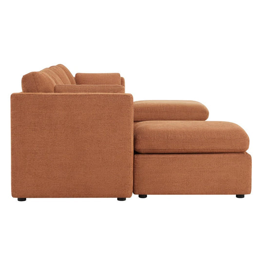 Mia Oversized Modular Sectional Fabric Sofa