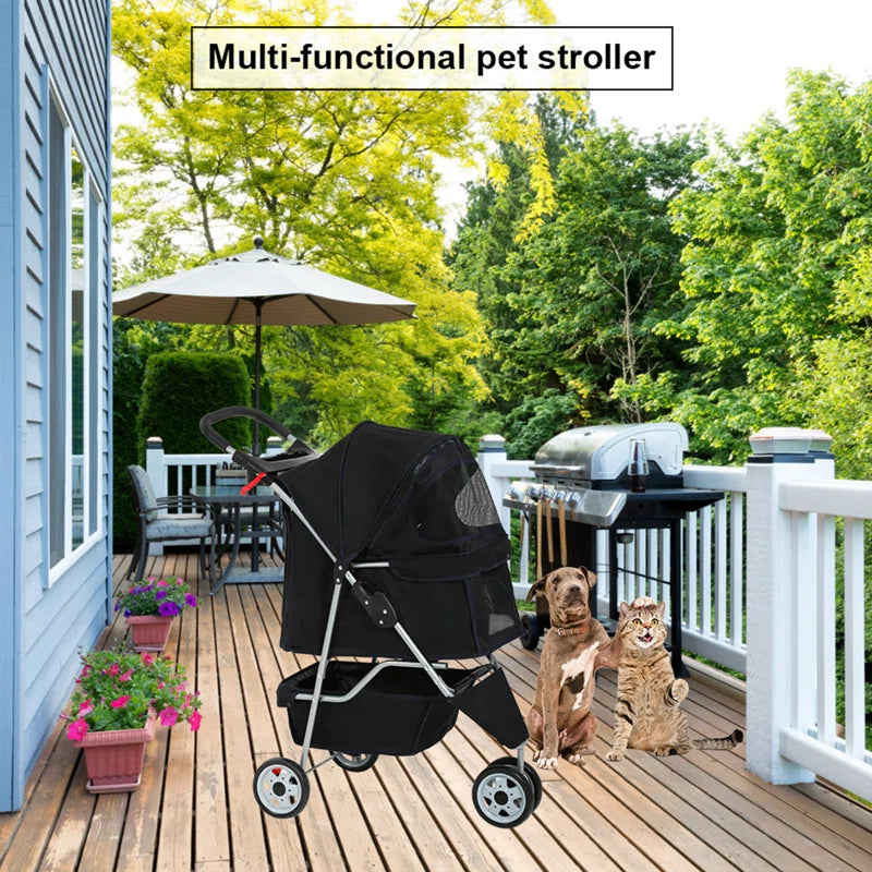 Foldable Pet Stroller