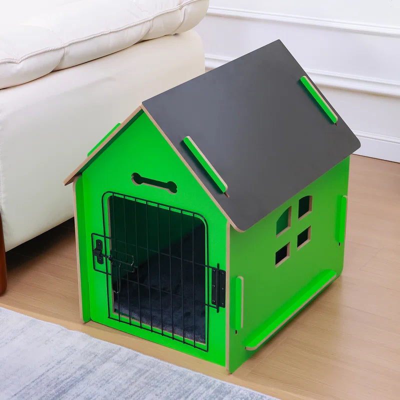 Wooden Movable Dog House