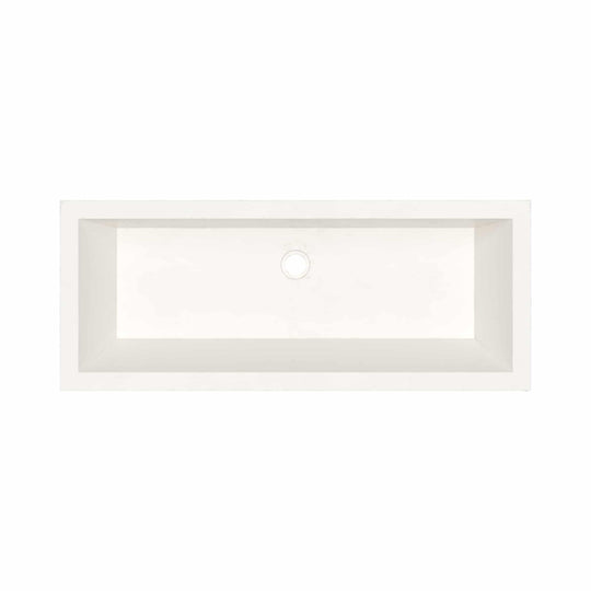 Arcata Nativestone Concrete Undermount Trough Bathroom Sink