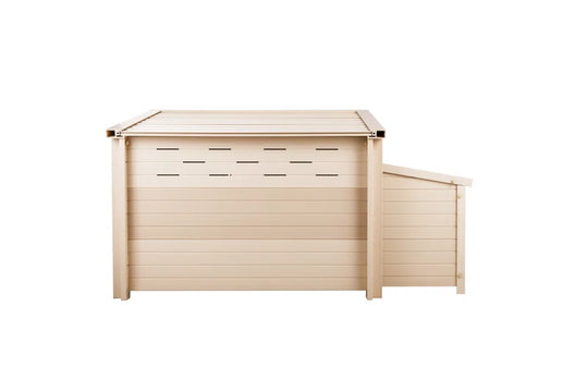 Achilles ECOFLEX Backyard Chicken Coop with Built-In Nesting Box