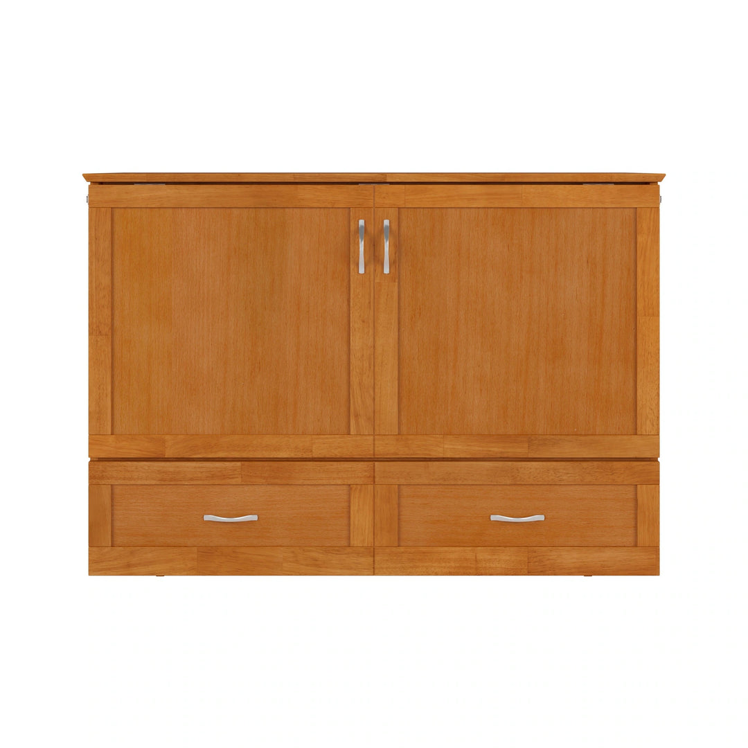 Hamilton Murphy Bed Chest with Mattress and Storage Drawer
