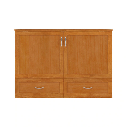 Hamilton Murphy Bed Chest with Mattress and Storage Drawer