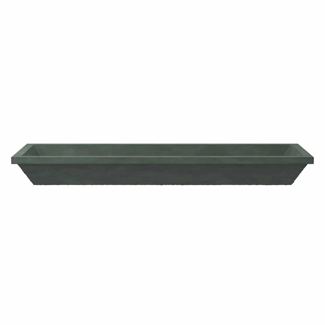Arcata Nativestone Concrete Undermount Trough Bathroom Sink