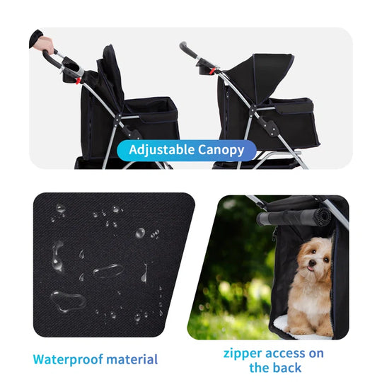 Foldable Pet Stroller