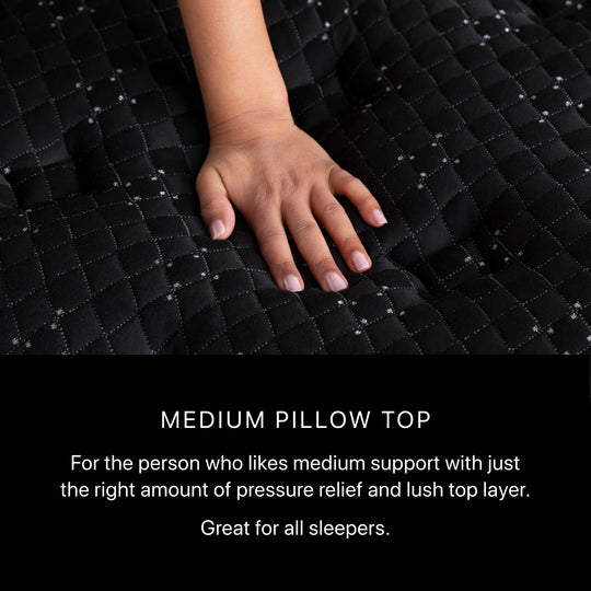 Black Series Three 16.25" Medium Pillow Top Mattress