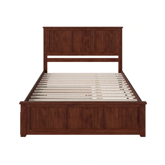 Madison Platform Bed with Matching Footboard & Trundle