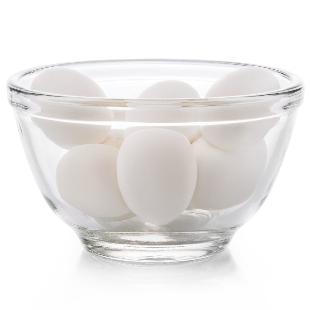 Baker'S Basics 3 Piece Glass Mixing Bowl Set, Multi-Size