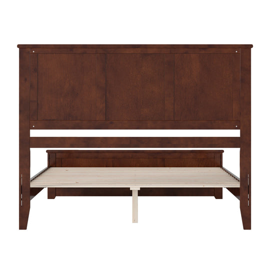 Charlotte Solid Wood Low Profile Platform Bed with Matching Footboard