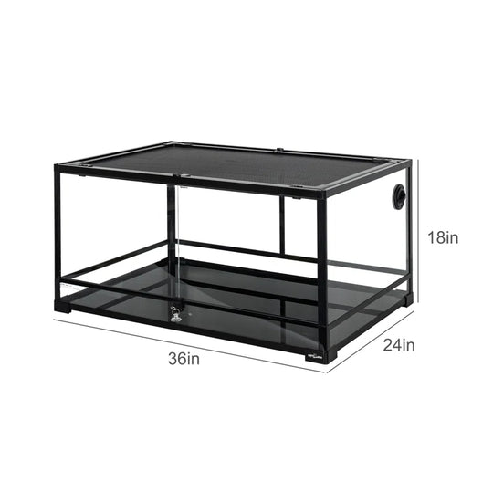 36'' X 24'' X 18'' Reptile Terrarium