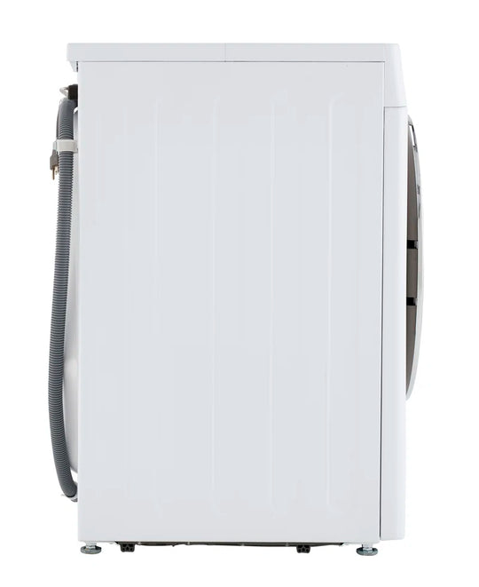 Smart Wi-Fi Enabled Compact Front Load Washer with Built-In Intelligence, White, 2.4 Cu. Ft.