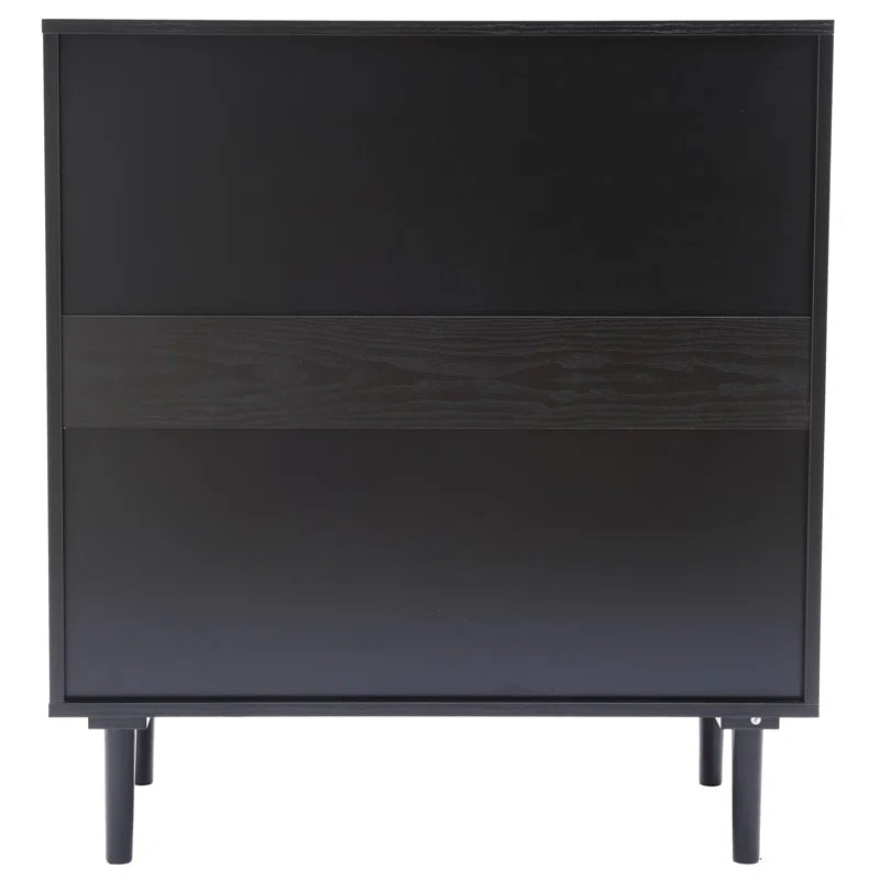 Azhar 34.6" 2 - Door Tall Accent Cabinet