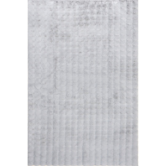 Jeni Solid Plush Machine Washable Area Rug