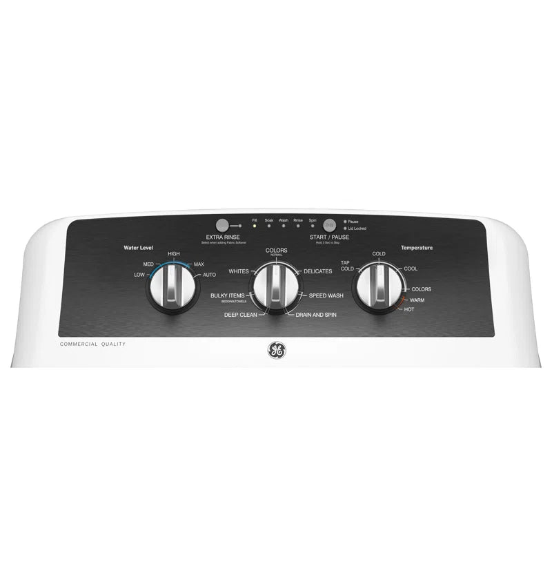 GE 4.3 Cu. Ft. Capacity Washer with Stainless Steel Basket,5-Yr Limited Warranty?
