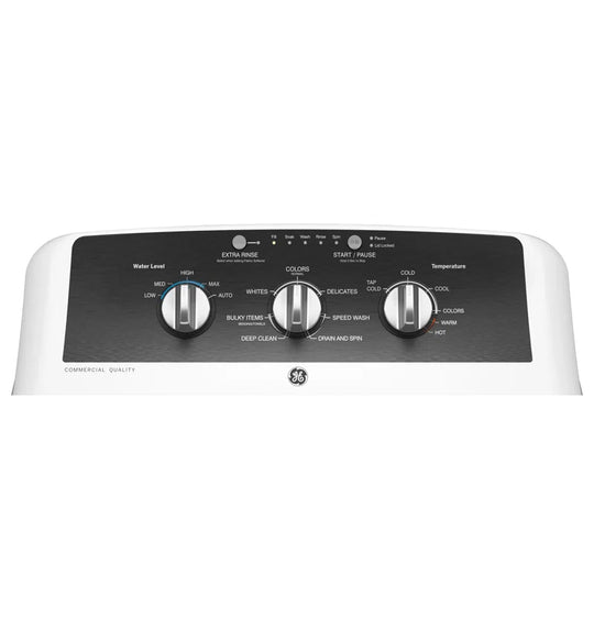 GE 4.3 Cu. Ft. Capacity Washer with Stainless Steel Basket,5-Yr Limited Warranty?