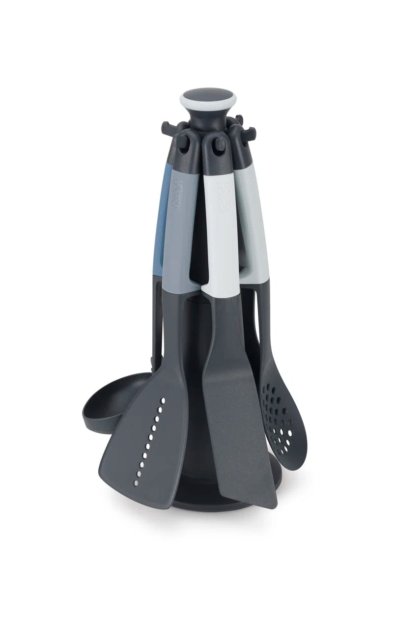 Elevate 6-Piece Kitchen Utensil Carousel Set