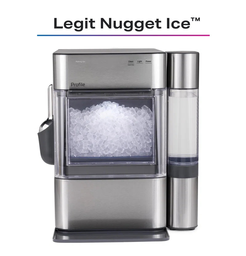 Ge-Profile-Opal-2-0-Ultra-Nugget-Ice-Maker-With-Side-Tank-And-Scale-Inhibiting-Filter-Xpio13Swss Ge-Profile-Opal-2-0-Ultra-Nugget-Ice-Maker-With-Side-Tank-And-Scale-Inhibiting-Filter-Xpio13Swss