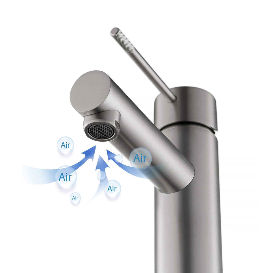 Luxury Single Hole Bathroom Faucet