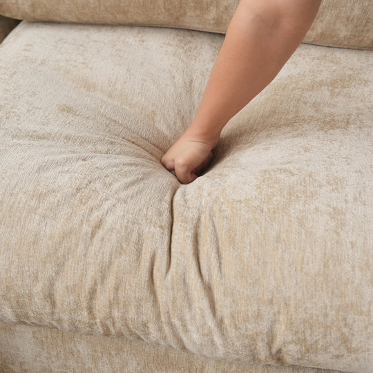 Modern Cloud Sectional Couches for Living Room Set, Chenille U-Shaped Sofa Couch