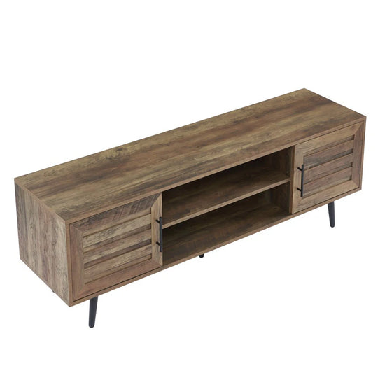 Mid-Century Modern TV Stand for Tvs up to 70" Entertainment Center Media Console - 20.5'' H X 59'' W X 15.5'' D