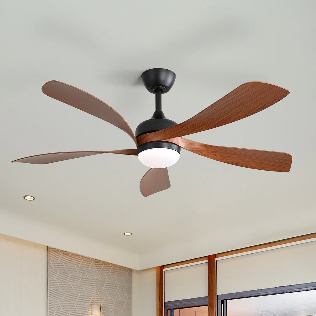 Sofucor 45/52 Inch Ceiling Fan with Remote & Lights Quiet DC Motor 5 Blade High CFM Modern Fan