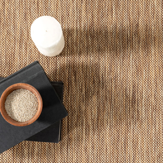 Leah Classic Bordered Indoor/Outdoor Area Rug