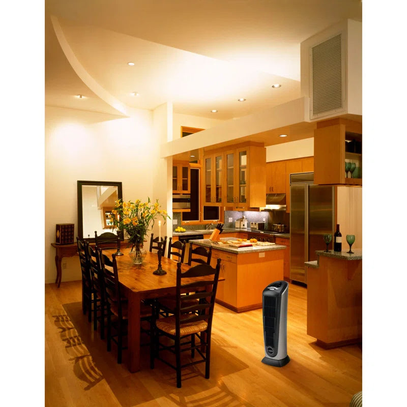 Ceramic 1,500 Watt Portable Electric Tower Heater with Remote Control