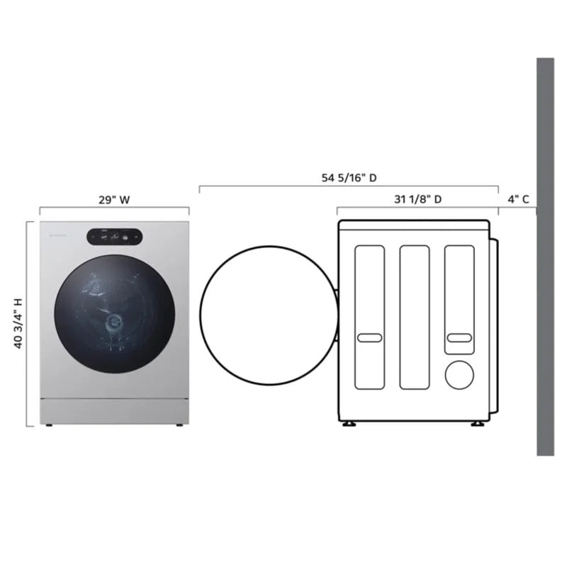 Signature 5.8 Cu Ft. Mega Capacity Smart Front Load Washer