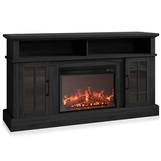 Kehaulani 65" Media Console TV Stands with Electric Fireplace