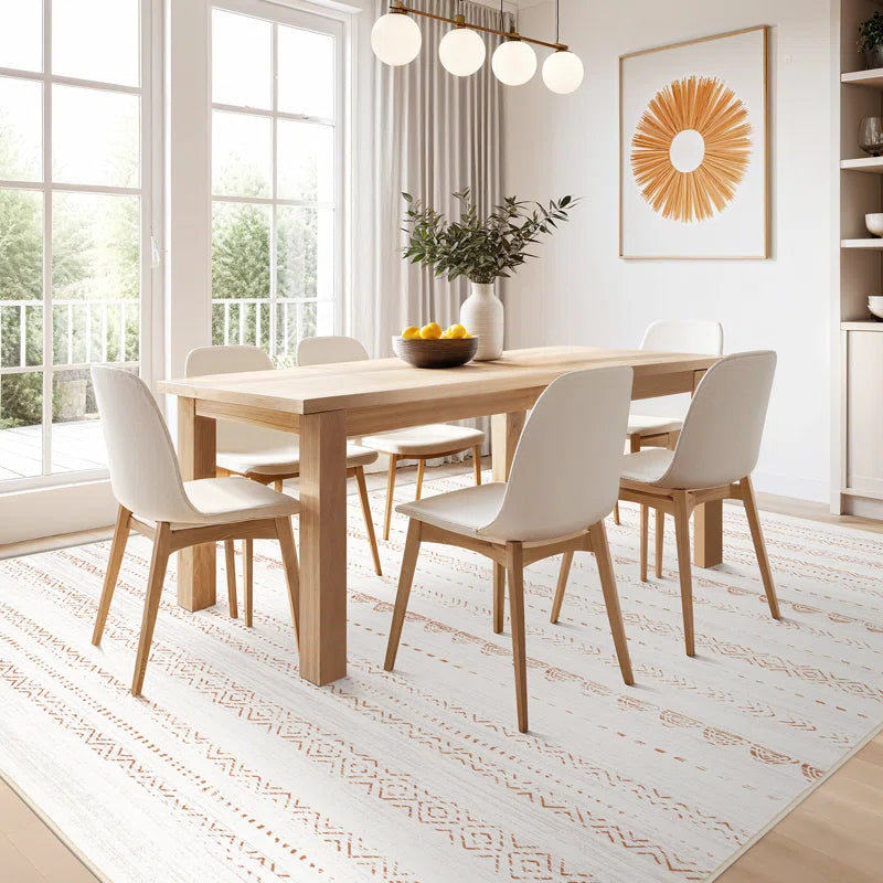 Anthonyville Area Rug Living Room Rugs: Washable Boho Large Neutral Farmhouse Soft Moroccan Stain Resistant Indoor Floor Carpet for Bedroom Nursery Kids Playroom Office Dining Room Home House Decor