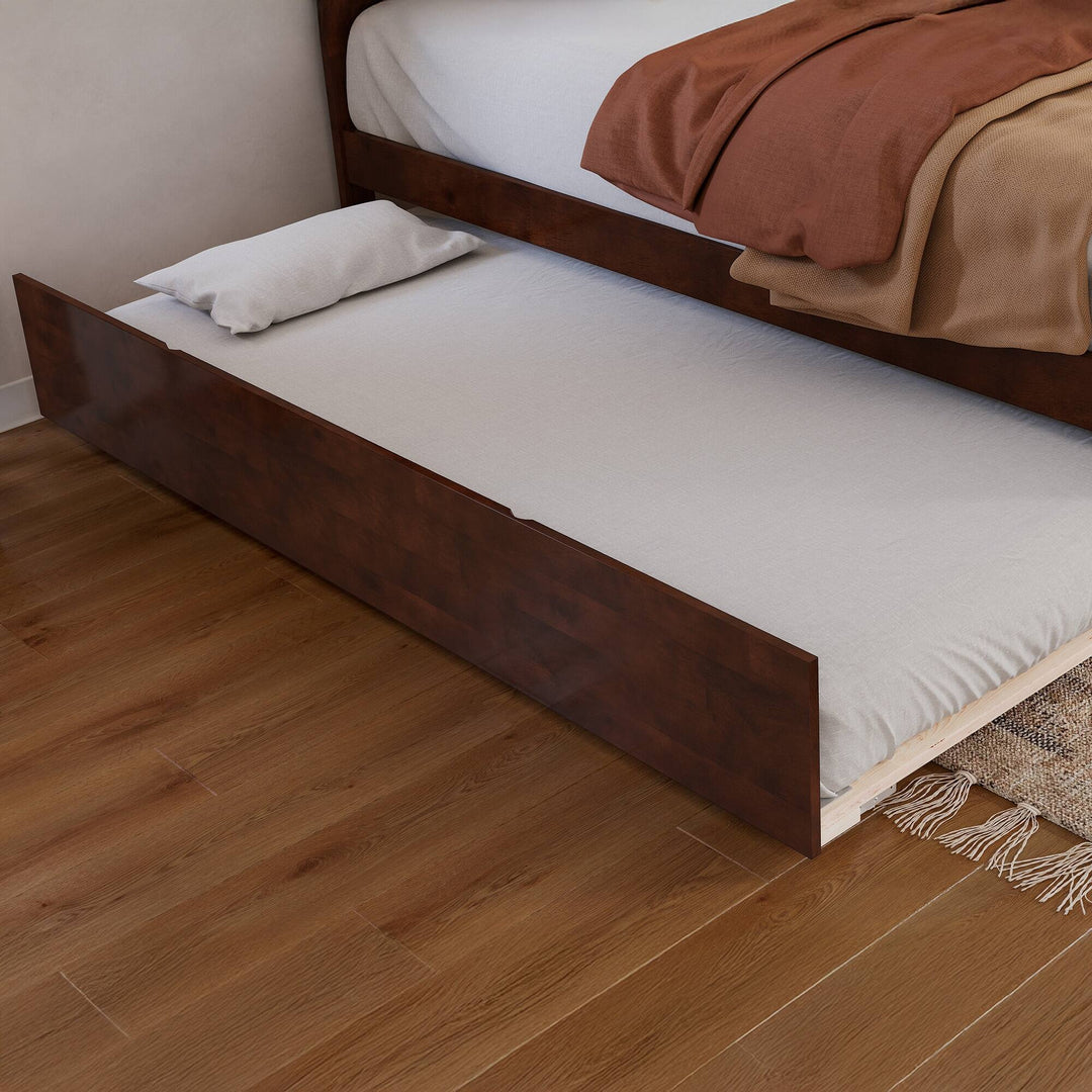 Madison Platform Bed with Matching Footboard & Trundle