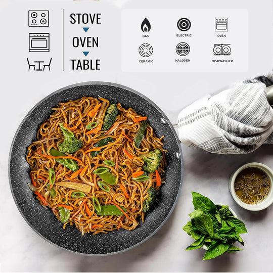 20 Piece Nonstick Cookware and Bakeware Set