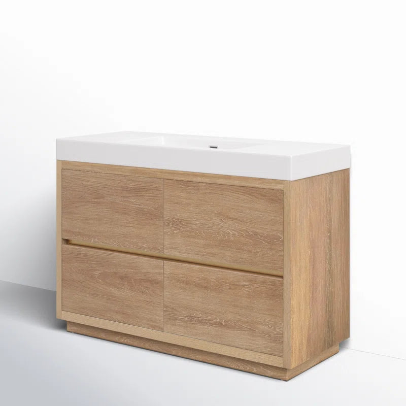 Beira 48'' Single Bathroom Vanity with Top