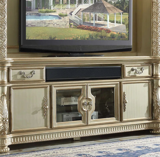 Carlene Unfinished Entertainment Center for Tvs up to 80"