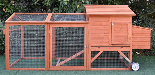 Aynsley 19 Square Feet Chicken Coop with Chicken Run for up to 4 Chickens