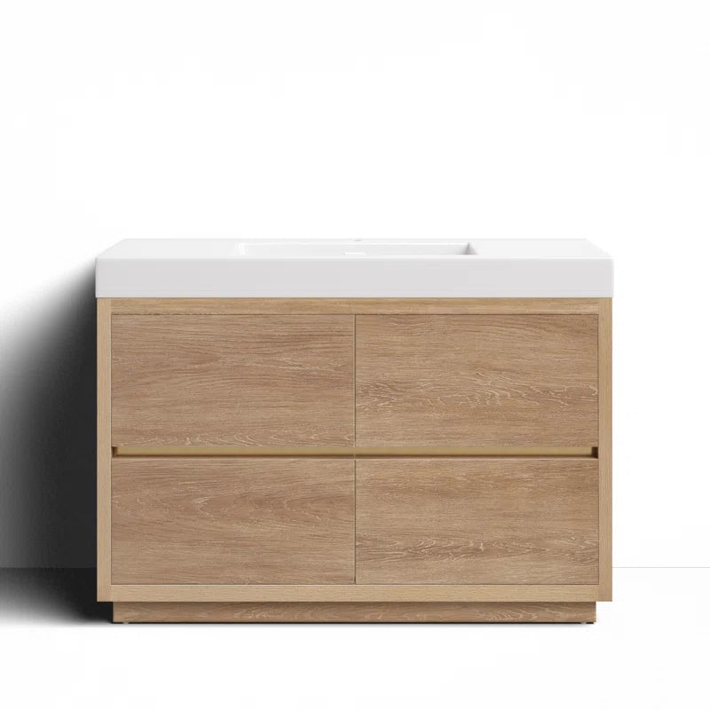 Beira 48'' Single Bathroom Vanity with Top
