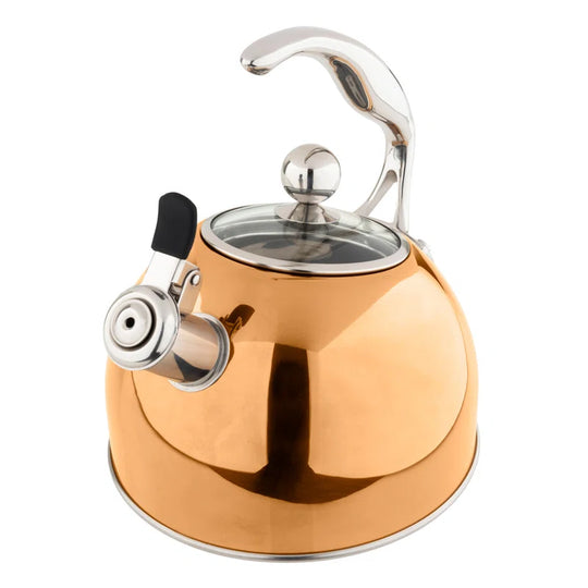 2.6-Quart Stainless Steel Kettle with 3-Ply Base