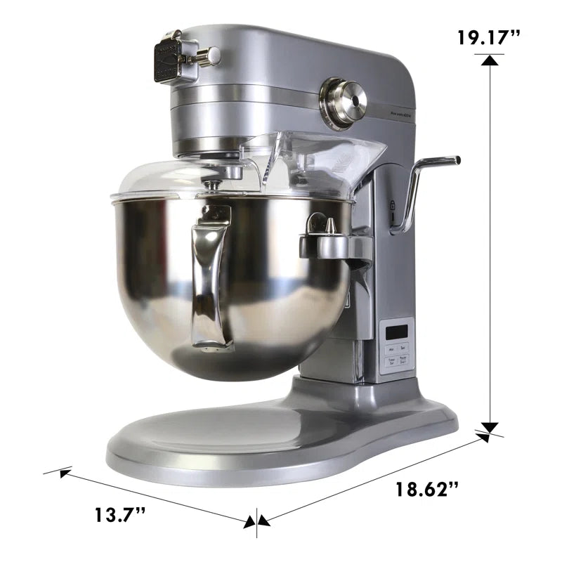 Elite 6 Qt Bowl-Lift Stand Mixer with Countdown Timer, 600 Watts